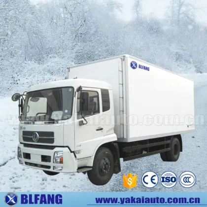 Refrigerated truck body for fresh food and flower