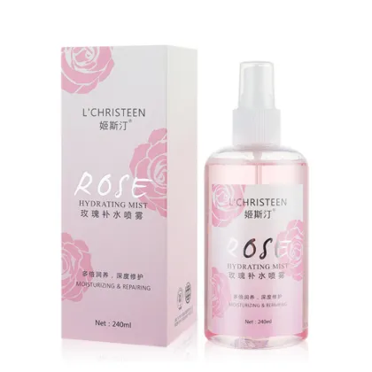 OEM Alcohol-free Rose Moisturizing Repairing Face Toner Water Spray