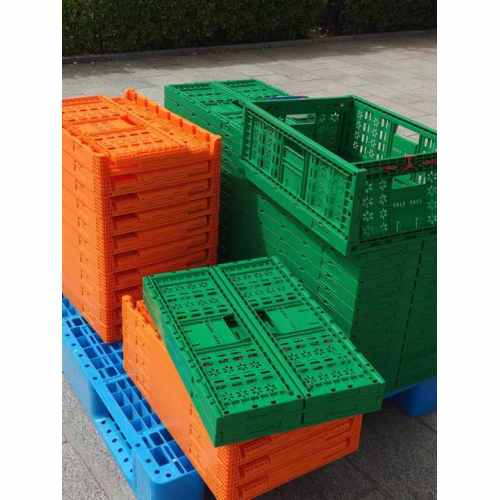 Vegetable Crate Collapsible Plastic Foldable Box