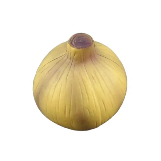 Custom Logo Vegetable Onion Shape Stress Relief Toys & Squishies