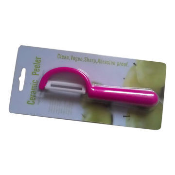 Peeler with ceramic blade zirconia