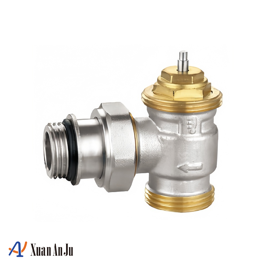 تحكم فعال في الوسائط باستخدام صمام زاوية علوي من النحاس