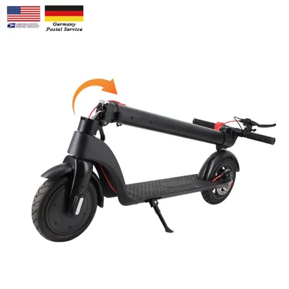 Electric Scooter with Dual Motors, 48V Battery: M5 HX 9 X7 E-Wheel Adult Kick Foot Scooter