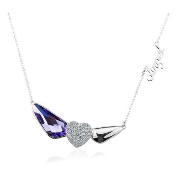 OUXI Jewelry 925 sterling silver jewelry wholesale pendants with AAA zircon