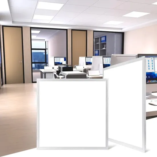 Indoor Office Ceiling Panel Flat Light - Low UGR 20W/36W/40W Recessed Backlit Aluminum Square Panels