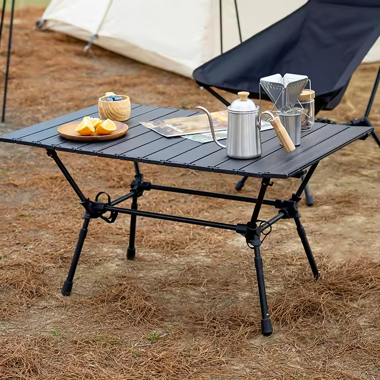 Mesa de picnic plegable al por mayor mesa de aluminio de alta calidad