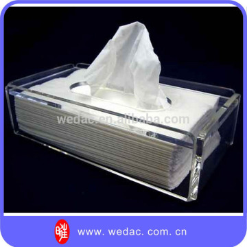 High quality clear acrylic creative tissue box