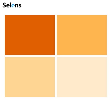 Selens 40x50cm 16x20in CTO Flash Gel - Orange Light Correction Sheets for Photography