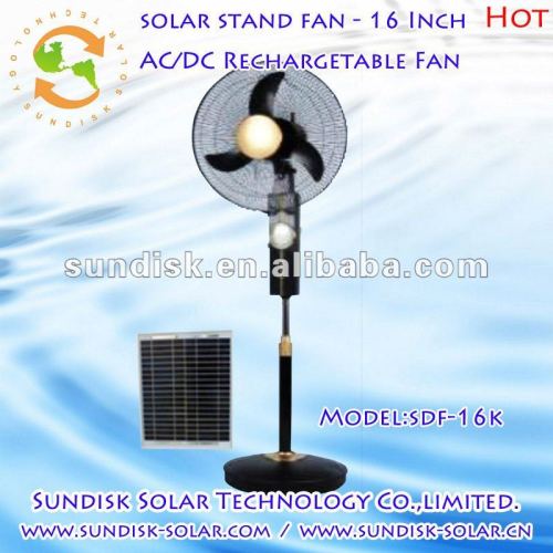 Ac/dc Fan By Solar - 16 Inch Solar Stand Fan, High Quality Ac/dc Fan By ...