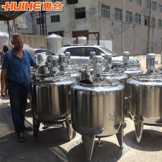 SUS316L Blending Tank Factory for Tomato Paste Jam Processing