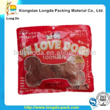 pet food dog treats plastic packaging bag
