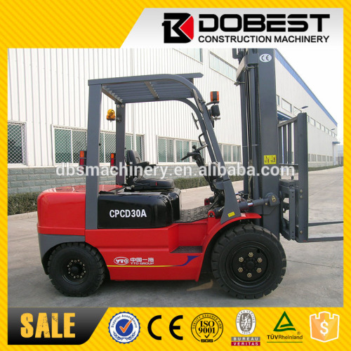 With Japanese Engine New Automatic 3ton Diesel Forklift CPCD30 forklift