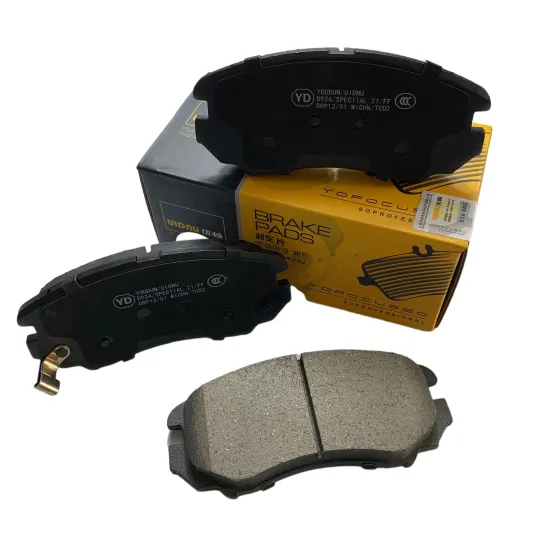 YD-33001 ODM OEM Dong Feng DFM 360/370/560/580 Motor Glory ix5 Front Ceramic Brake Pads 3501500-SC01FC