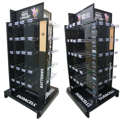 Battery Storage Iron Holders Exhibition Display