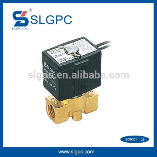 Brass body low price 1/4 solenoid valve direct acting 2/2way water electromagnetic solenoid valve VX2120-08