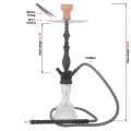 Wholesale zinc alloy hookah with stock