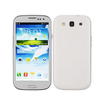 4.8-inch Google's Android 4.1 3G Smartphones, MTK6577 Dual-core Capacity/Dual-SIM/Camera, BT/GPS/FM
