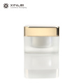 Bouteille de crème carrée cosmétiques personnalisée professionnelle 50g