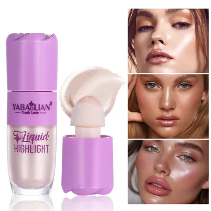 Shimmering Highlight Liquid for Nose Bridge and Clavicle