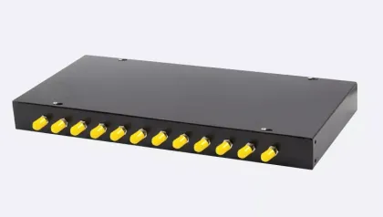 ST-ST fiber optic adapter