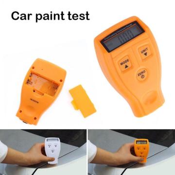 Russian/English Manual GM200 Coating Painting Thickness Gauge Tester Ultrasonic Film Mini Car Coating measure Paint Gauge