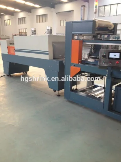 Semi automatic manual water bottle PE film heating shrink packing machine