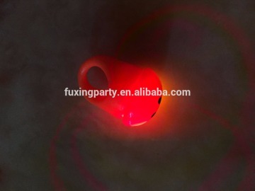 fuxing famous led ring grow in the dark baby toy flashing smile face rings party led jewelry