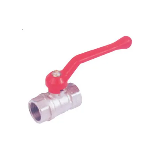 Forging brass ball valve with nickel surface