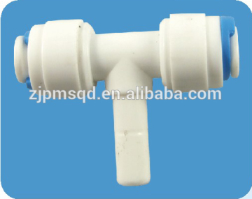 Plug-in branch tee quick connect water fittings,quick fitting,plastic water fitting