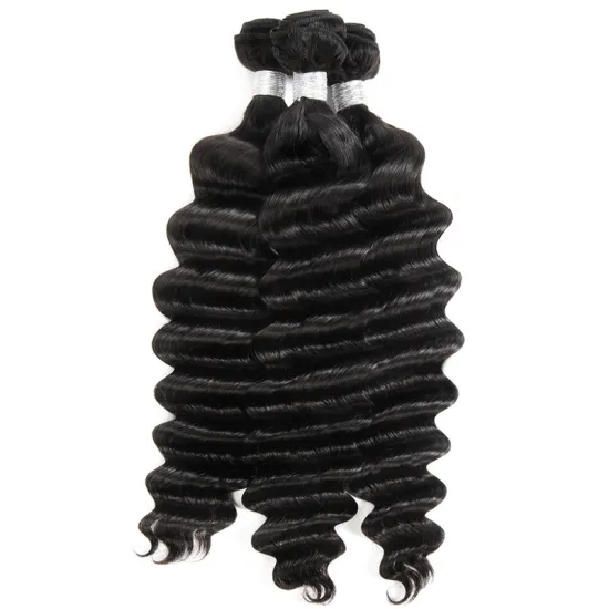 extension  full  lace frontal withl curly human hair loose brazilian vigin big deep wave bundles