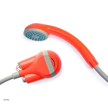 Tragbare Dusche mit 2200 mAH Batterie - ideal für Camping und Nutzung im Freien