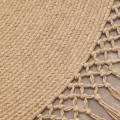 Alfombras de lana redondas tejidas trenzadas a mano alfombras de lana redonda