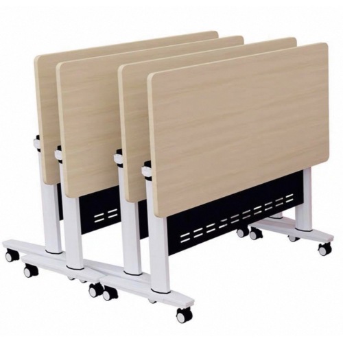 Mesa de treinamento dobrável minimalista