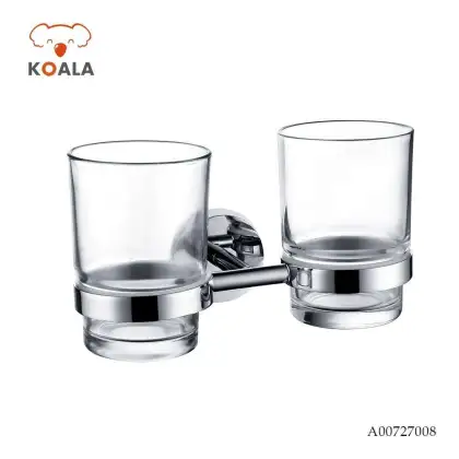 OEM ODM Fashionable Chrome Bathroom Hardware Set - Stainless Steel & Brass