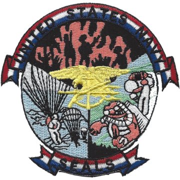 Seals Sea Air and Land Special Forces Patch