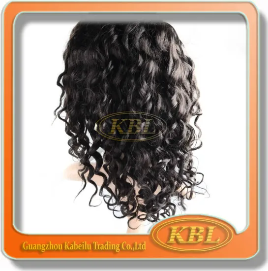 New stock lace wig human hair 130 density curly