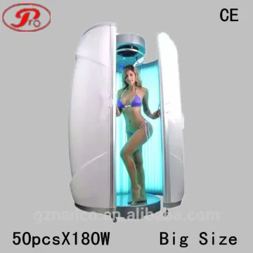 Luxury China commercial infrared solarium tanning bed with 50pcs solarium tube