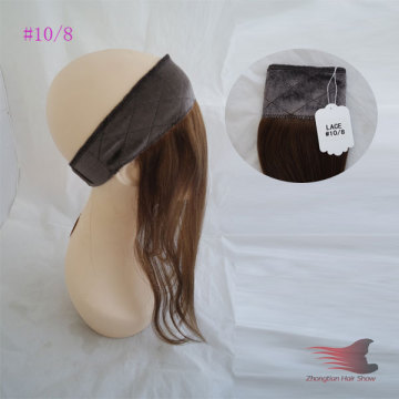 14inch stock mongolian human hair highlight lace grips