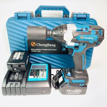 Professional 880-1500N.m High Torque Brushless Electric Impact Wrench with Rechargeable Lithium Battery: A Heavy Duty Cordless Solution for Auto Repair
