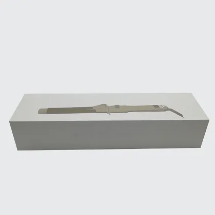 Custom Book Shaped Hair Tong Paper Packaging Box