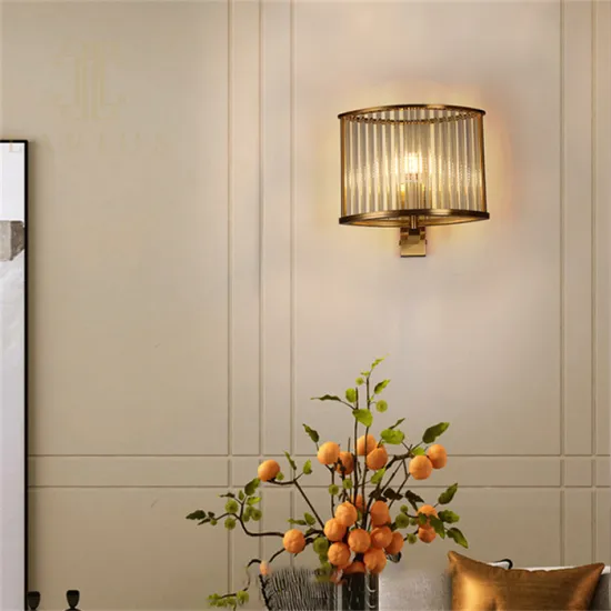 Fashion Classic Bedroom Crystal Led E14 Wall Lamp