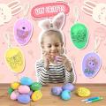 12 Easter Eggs with Color Pens Decorations Kit