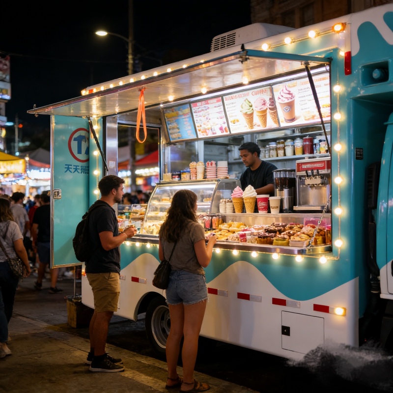 Gourmet Ice Cream Food Truck