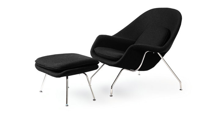 Womb Chair with Ottoman Womb Chair with Ottoman