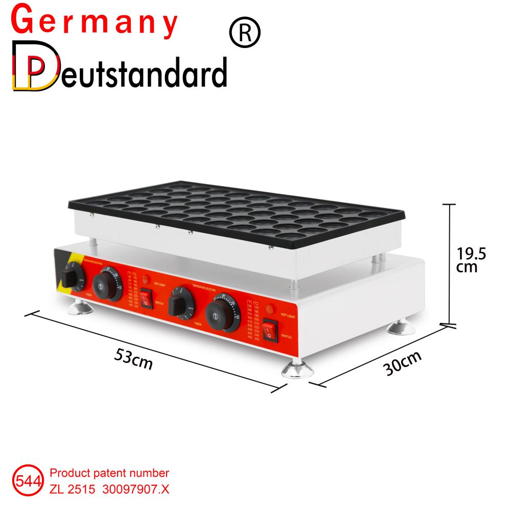 Aluminiumguss elektrische Mini Poffertjes Pan Maschine