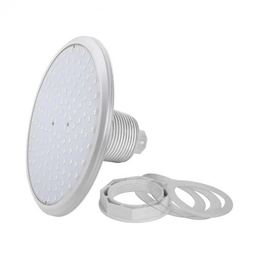 Luce subacquea in ABS + UV per piscina in fibra di vetro e cemento