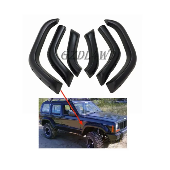 Off-Road Accessories: GZDL4WD Abs Xj Wheel Arch Car Fender Flare for Jeep Cherokee XJ 84-01