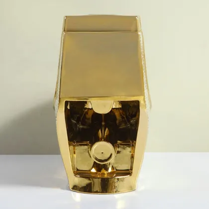 Dubai Sanitary Ware - Medium Luxury Gold Toilet Bowl