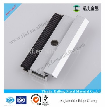 Aluminum thin film pv solar panel clamp