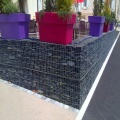 Parede de jardim de Gabion Sturdy com preenchimento de pedra natural
